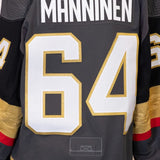Game-Issued: #64 Sakari Manninen Gray Set 1 Jersey 2022/23 Season-14902