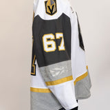 Game-Worn:#67 Tyler Benson White Jersey-450