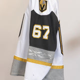 Game-Worn:#67 Tyler Benson White Jersey-450