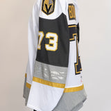 Game-Worn:#73 Matt Boudens White Jersey-493