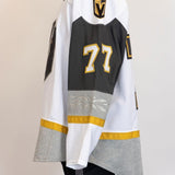 Game-Worn:#77 Carson Focht White Jersey-448