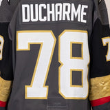 Game-Issued: #78 Justin Ducharme Gray Set 1 Jersey 2019/20 Season-4779