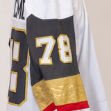 Game-Issued: #78 Justin Ducharme White Set 1 Jersey 2019/20 Season-4820