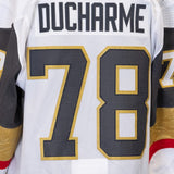 Game-Issued: #78 Justin Ducharme White Set 1 Jersey 2019/20 Season-4820