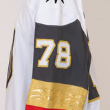 Game-Issued: #78 Justin Ducharme White Set 1 Jersey 2019/20 Season-4820