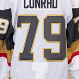 Game-Issued: #79 Colt Conrad White Set 1 Jersey 2022/23 Season-16985