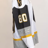 Game-Worn:#80 Ryan Dzingel White Jersey-455
