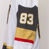 Game-Issued: #83 Taro Jentzsch White Set 1 Jersey 2019/20 Season-4822