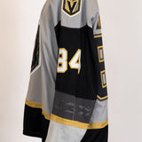 Game-Worn:#84 Brandon Tabakin Gray Jersey-478