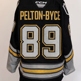 Game-Worn:#89 Ty Pelton Byce House Henderson Jersey-428