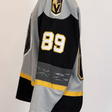 Game-Worn:#89 Ty Pelton Byce Gray Jersey-542