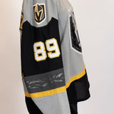 Game-Worn:#89 Ty Pelton Byce Gray Jersey-542