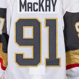 Game-Issued: #91 Cole MacKay White Set 1 Jersey 2019/20 Season-4825