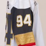 Game-Used: #94 Brayden Pachal White Circa Set Jersey 2023/24 Season-15527
