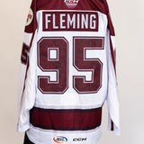 Game-Issued:#95 Joe Fleming Donate Life Jersey-563