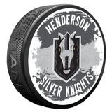 Henderson Silver Knights Puck - Splash