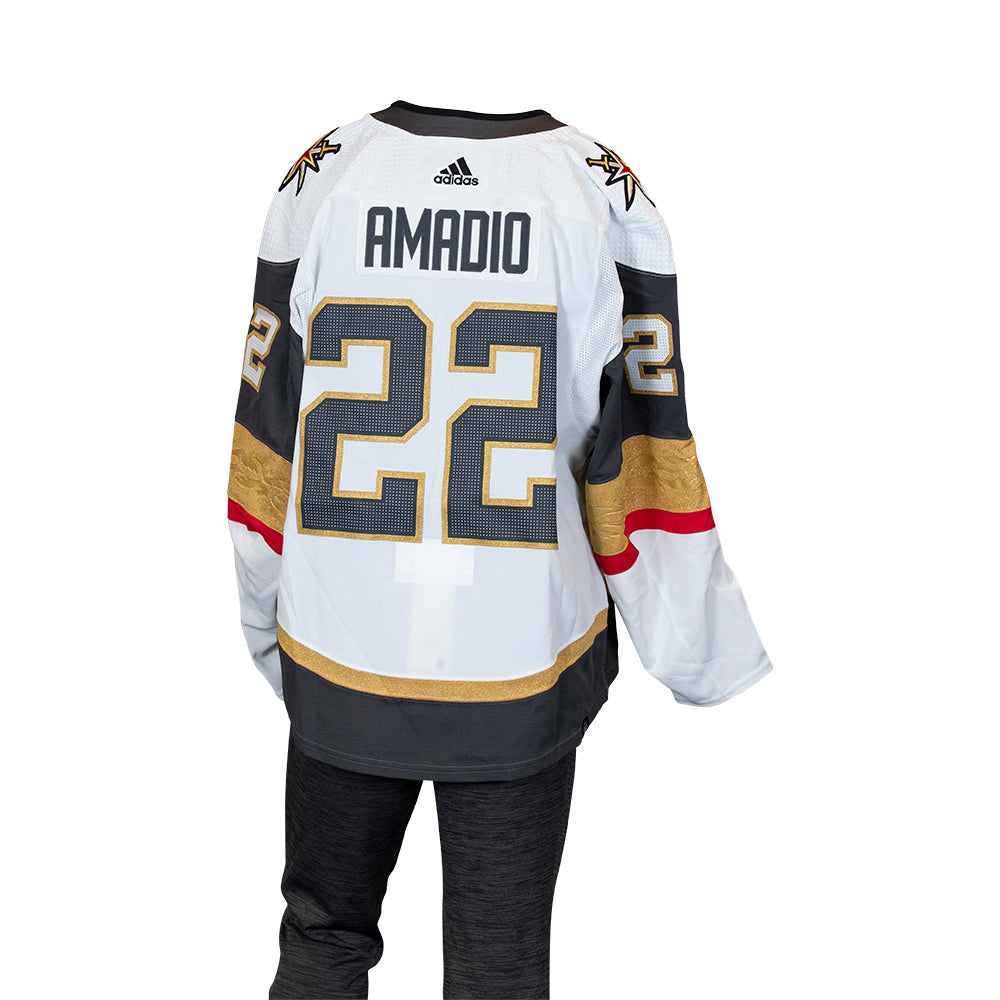 #22 Michael Amadio Game-Worn Stanley Cup Final Away Jersey - SC176