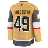 Vegas Golden Knights Fanatics Premium Stitched #49 Ivan Barbashev Jersey