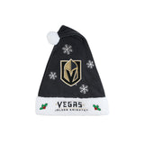Vegas Golden Knights Snowflake Santa Hat