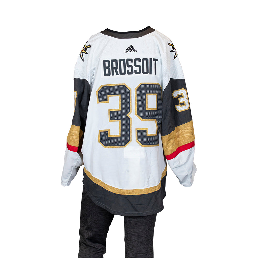 #39 Laurent Brossoit Game-Worn Stanley Cup Final Away Jersey - SC164