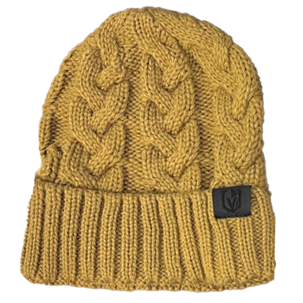 Vegas Golden Knights Cable Knit Beanie