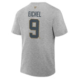 Vegas Golden Knights Eichel Authentic Stack Name & Number Tee