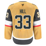 Vegas Golden Knights Fanatics Authentic Pro #33 Adin Hill Jersey