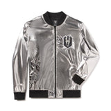 Henderson Silver Knights Metallic Bomber Jacket