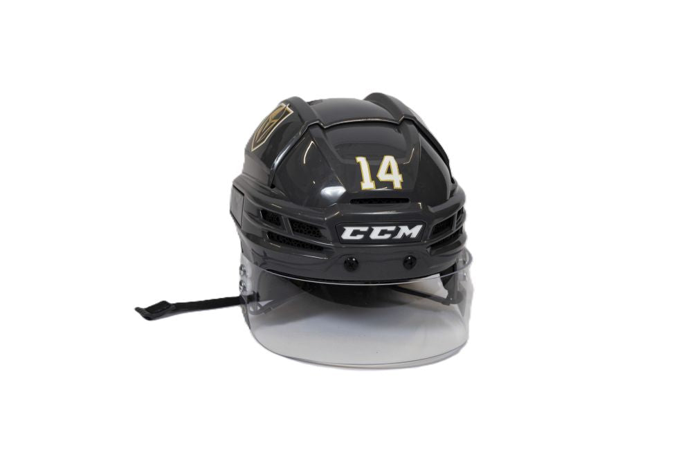 Practice-Used: #14 Nicolas Hague Helmet-19789 – Vegas Team Store Practice-Used: #14 Nicolas Hague Helmet-19789 – Vegas Team Store