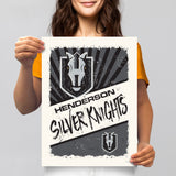 Henderson Silver Knights Art | Classic Print 12" x 16"