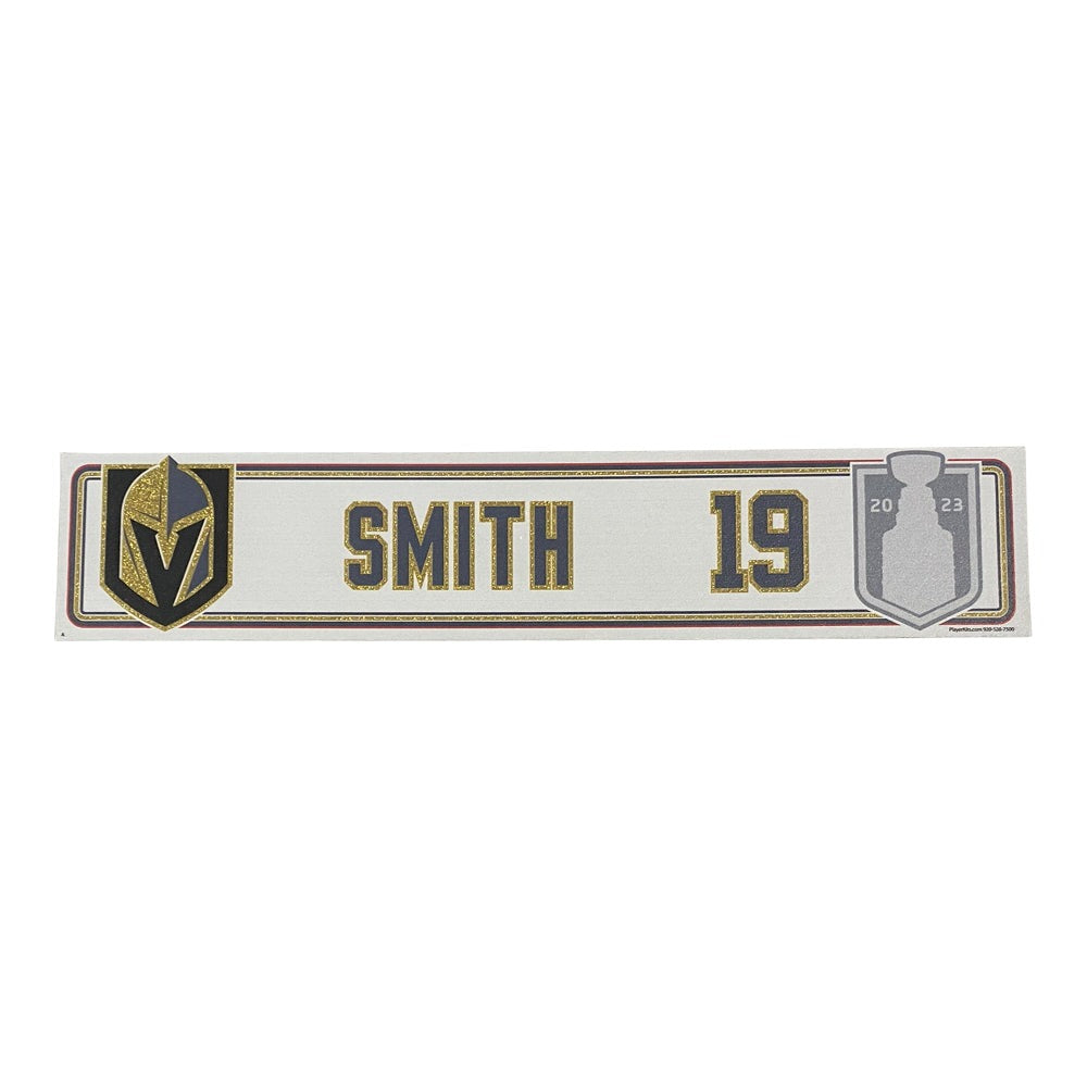 Smith Stanley Cup Final Locker Away Nameplate - SC200