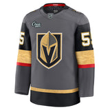 Vegas Golden Knights Fanatics Premium Stitched #55 Keegan Kolesar Jersey