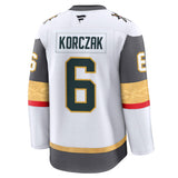 Vegas Golden Knights Fanatics Premium #6 Kaedan Korczak Jersey