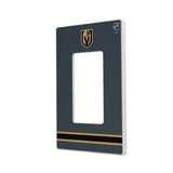 Vegas Golden Knights Stripe Hidden-Screw Light Switch Plate