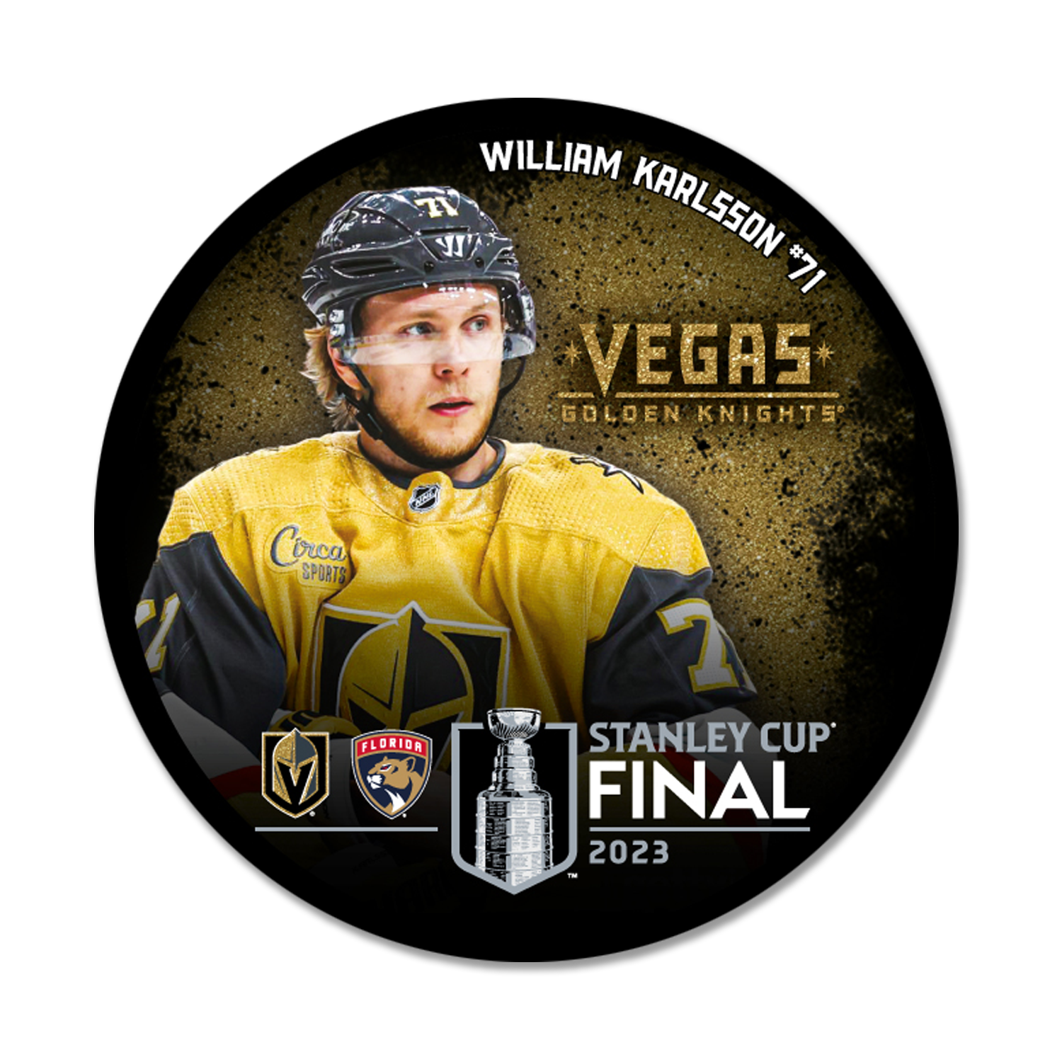 Vegas Golden Knights - 2023 Stanley Cup 15 or 19 Double Neon Wall Cl –