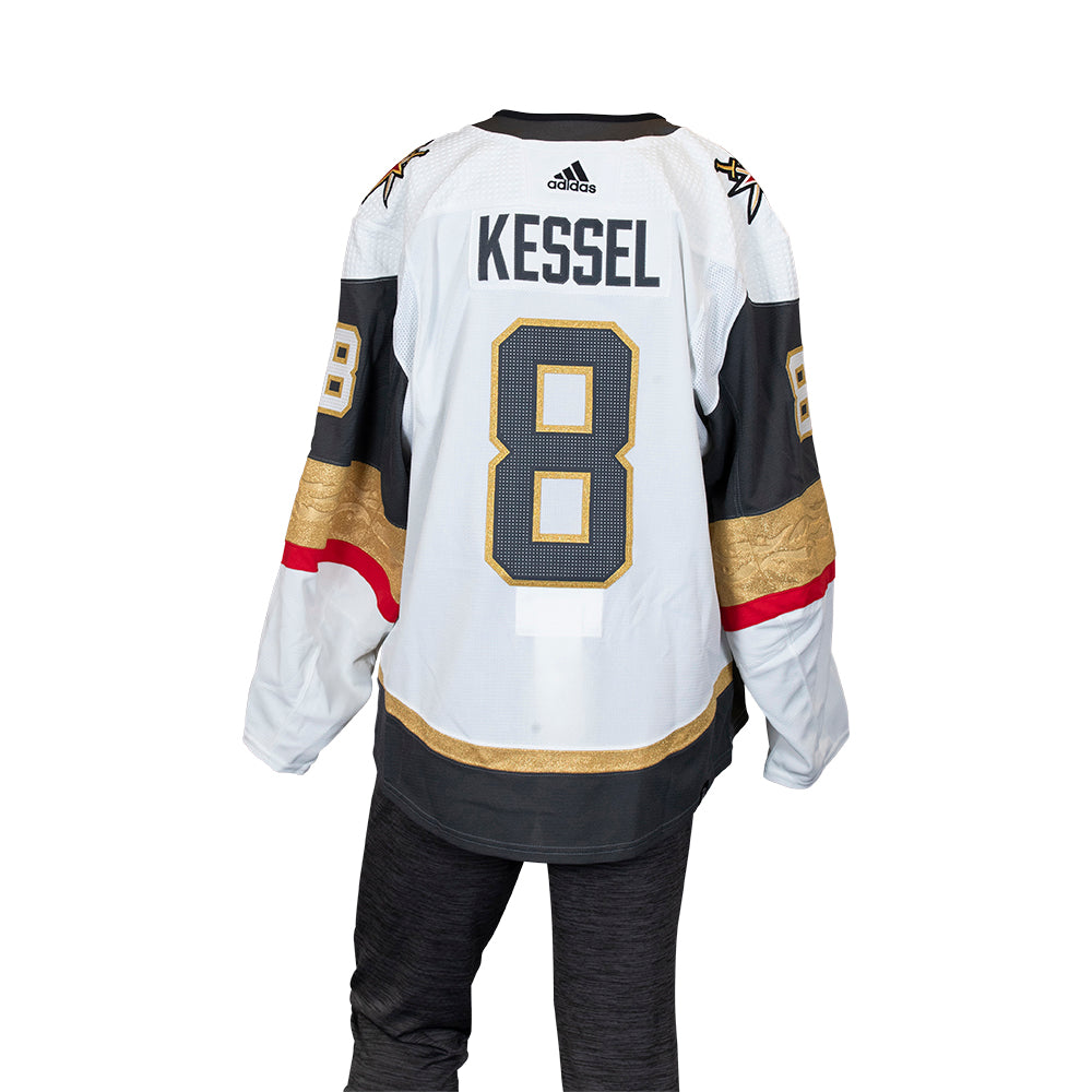 #8 Phil Kessel Game-Worn Stanley Cup Final Away Jersey - SC160