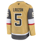 Vegas Golden Knights Fanatics Premium #5 Jeremy Lauzon Jersey