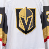 Game-Issued: #39 Jake Leschyshyn White Set 1 Jersey 2019/20 Season-4804