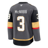 Vegas Golden Knights Fanatics Premium #3 Brayden McNabb Jersey