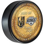 Vegas Golden Knights 2025 Opening Knight Puck