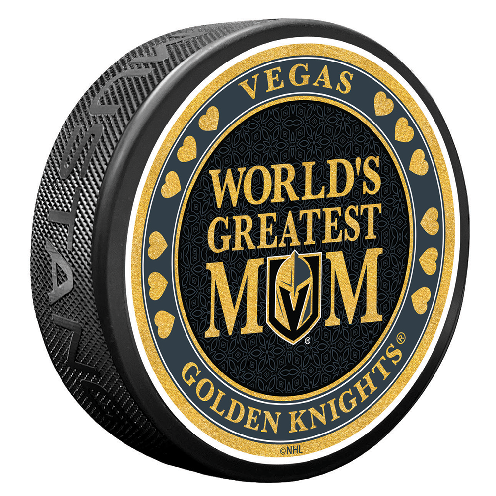 Vegas Golden Knights World's Greatest Mom Puck