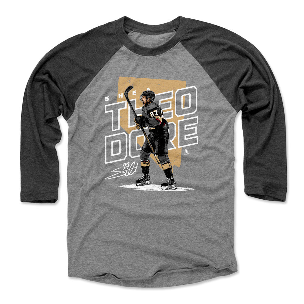 Vegas Golden Knights Shea Theodore Map Raglan