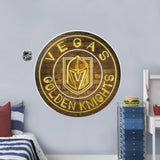 Vegas Golden Knights 28X28 Repositionable Wall Decal - Neon