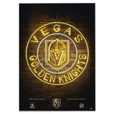 Vegas Golden Knights Neon Sign | Print 12" x 16"