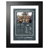 Vegas Golden Knights Stanley Cup Champions Frame - 12 x 16 Roster & Stats
