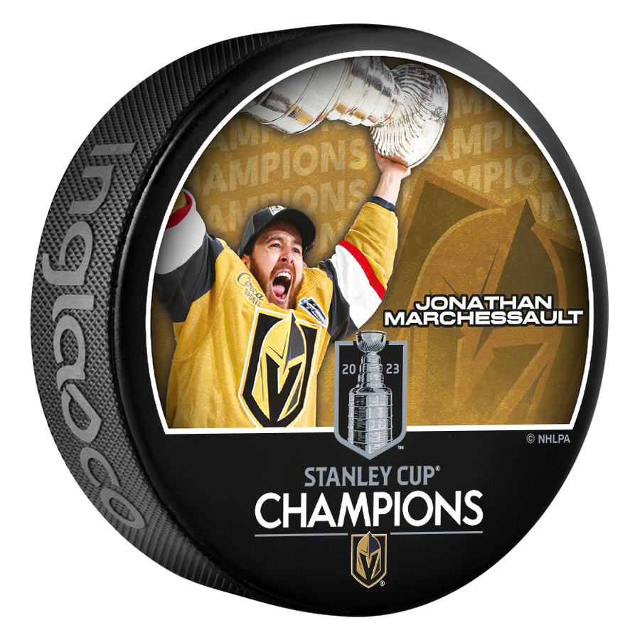 Vegas Golden Knights Hockey Puck 2023 Stanley Cup Champions - Vegas Sports  Shop