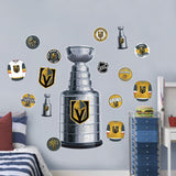 Vegas Golden Knights Repositionable Wall Decal Set