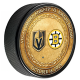 BOS vs. VGK Match-up Puck 10/16/2025