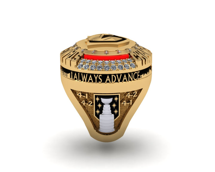 Vegas Golden Knights Jason of Beverly Hills 2023 Stanley Cup Championship Premium Ring