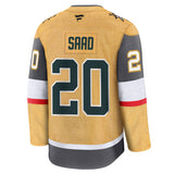 Vegas Golden Knights Fanatics Premium #20 Brandon Saad Jersey